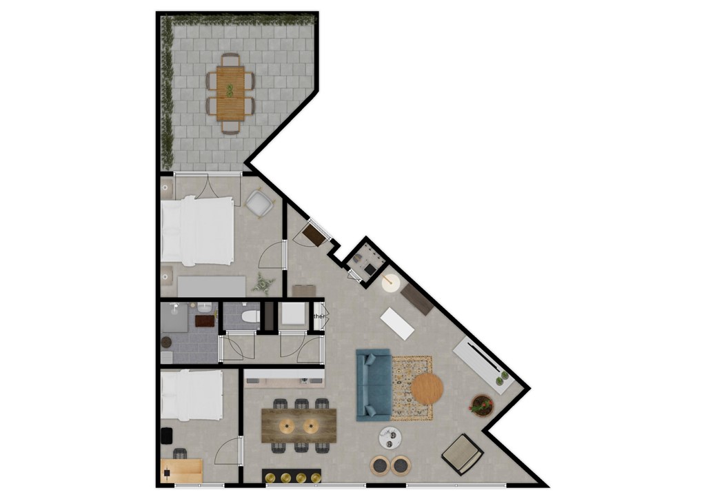 mediumsize floorplan
